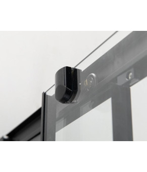 Душова кабіна AquaStream Ethos 120S ALL BLACKS без піддону