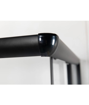 Душова кабіна AquaStream Ethos 120S ALL BLACKS без піддону