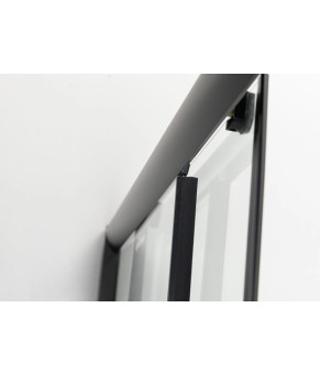 Душова кабіна AquaStream Ethos 120S ALL BLACKS без піддону