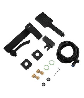 Смеситель для ванны Gappo G3207-6 (черный)