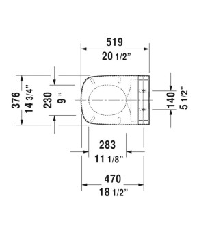 Крышка биде DURAVIT SensoWash Starck C 610200