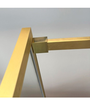 Душевая стенка DUSEL Walk-In WL172G Gold 1000*2000 (8мм)