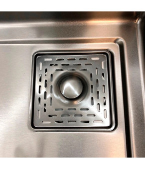 Кухонная мойка из нержавеющей стали Dusel DS51075-1NB 750*460*220 (Nano Black)