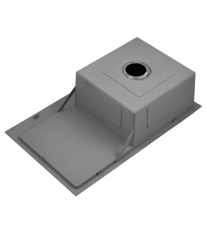 Мийка кухонна з нержавіючої сталі SS304 DS50778-2RNB 780*490*230 Right (Nano Black)