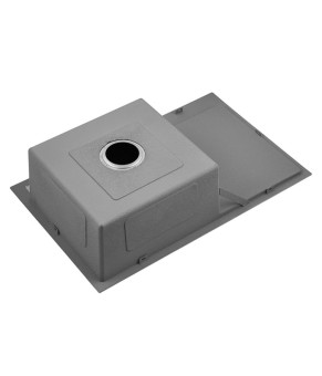 Кухонная мойка из нержавеющей стали Dusel DS50678-1LNG 780*490*230 Left (Nano Grey)