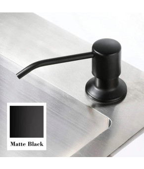 Кухонная мойка из нержавеющей стали SS304 DS50963-2RNB 630*500*230 Right (Nano Black)