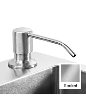 Кухонная мойка из нержавеющей стали SS304 DS50550-3BR 500*500*220 (Brushed)
