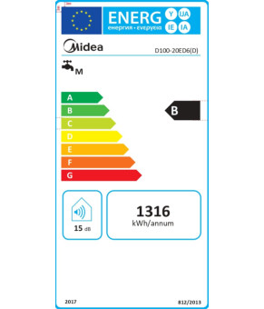 Водонагрівач MIDEA PRIME Wi-Fi  D100-20ED6 (D)