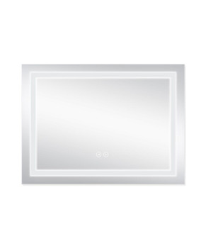 Зеркало Qtap Mideya 800х700 с LED-подсветкой Touch, антизапотеванием и диммером (QT2078NCF8070W)