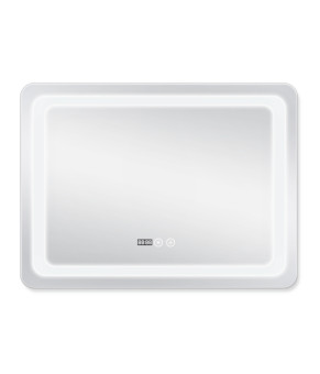 Зеркало Qtap Mideya 800x800 с LED-подсветкой Touch, антизапотеванием и диммером QT2078NCF8080W