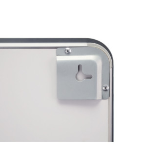 Дзеркало Qtap Mideya 1000х700 з LED-підсвічуванням Touch, з антизапотіванням, з годинником, димером, рег. яскравості QT2078NCF10070W