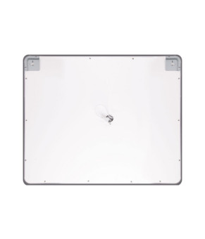 Дзеркало Qtap Mideya 1000х700 з LED-підсвічуванням Touch, з антизапотіванням, з годинником, димером, рег. яскравості QT2078NCF10070W