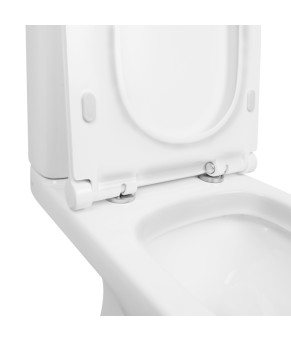 Унітаз-компакт Qtap Kolibri з сідінням Soft-close QT1022C667PW