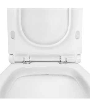 Унітаз-компакт Qtap Kolibri з сідінням Soft-close QT1022C667PW
