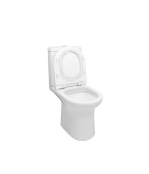 Унітаз-компакт Qtap Kolibri з сідінням Soft-close QT1022C667PW