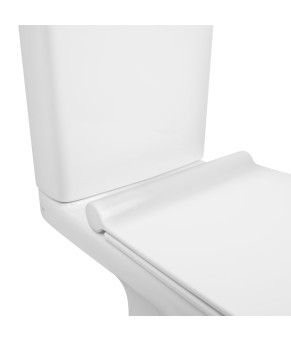 Унітаз-компакт Qtap Kolibri з сідінням Soft-close QT1022C667PW
