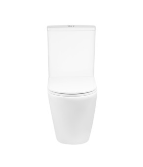 Унітаз-компакт Qtap Robin Ultra Quiet безободковий з сидінням Soft-close QT13222128AUQ1W
