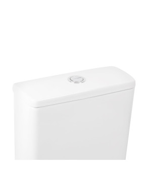 Унітаз-компакт Qtap Robin Ultra Quiet безободковий з сидінням Soft-close QT13222128AUQ1W