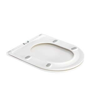 Унітаз-компакт Qtap Robin Ultra Quiet безободковий з сидінням Soft-close QT13222128AUQ1W