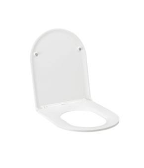 Унітаз-компакт Qtap Robin Ultra Quiet безободковий з сидінням Soft-close QT13222128AUQ1W
