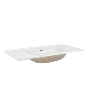 Раковина Qtap Albatross E49 1000х490х200 White без донного клапана QT01119100E49W1