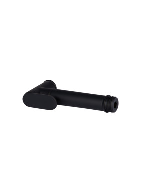 Лейка для гигиенического душа Qtap Rucni круглая Black Matt (QT889910842855OB)