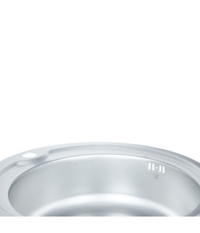 Кухонна мийка Lidz 510-D 0,6 мм Micro Decor (LIDZ510D06MD160)