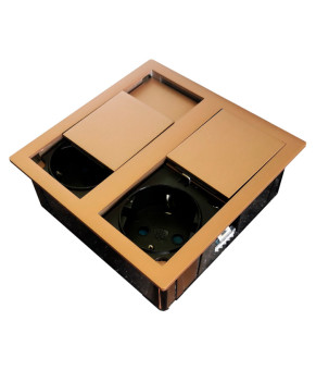 Розетковий блок ASA VersaHit Dual 2x220 IP54 мідь (060.15F.00046)