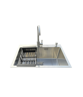 Комплект мийка + змішувач Romzha Arta Nova U-600 (A)