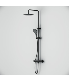 Душевая система ShowerSpot  с термостатом, черный AM.PM F0780422 Like