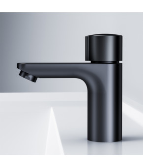 Смеситель для умывальника TouchReel, чёрный AM.PM F85A02522 X-Joy