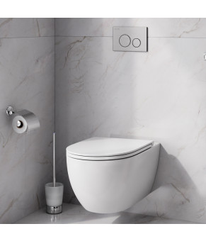 Унитаз подвесной безободковый FlashClean AM.PM C531700WH Bliss L