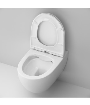 Унитаз подвесной безободковый FlashClean AM.PM C531700WH Bliss L