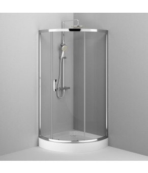 Душевое ограждение 90x90 см, без поддона AM.PM W83UG-315-090MT Like