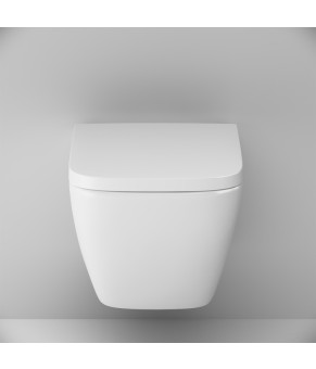 Подвесной унитаз FlashClean с сиденьем микролифт AM.PM C901701SC Gem