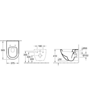Унитаз Villeroy and Boch Subway 66001001