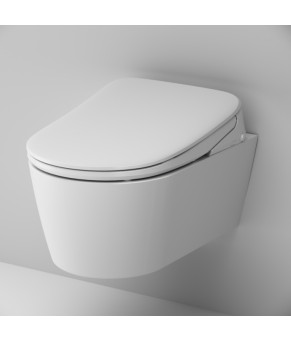 Подвесной унитаз FlashClean c эл крышкой-биде со скрытой подводкой AM.PM C8F1702SC Func