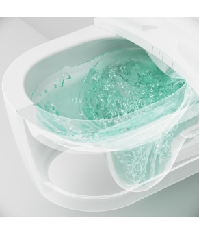 Подвесной унитаз FlashClean c эл крышкой-биде со скрытой подводкой AM.PM C8F1702SC Func