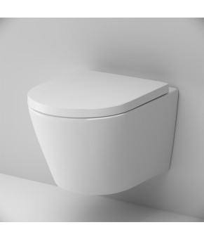 Подвесной унитаз FlashClean с сиденьем микролифт AM.PM C741701SC Sense