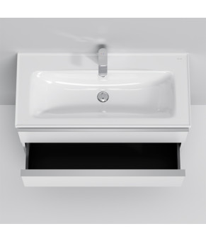 База с раковиной, подвесная, 100 см, 2 ящика AM.PM MTA-FHX1002WG-WCC1002WG X-Joy S