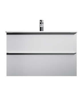 База с раковиной, подвесная, 100 см, 2 ящика AM.PM MTA-FHX1002WG-WCC1002WG X-Joy S