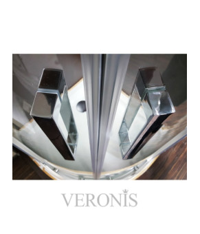 Душевая кабина Veronis KN-3-80 PREMIUM 80х80х190 см прозрачное стекло, без поддона