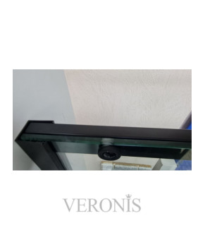 Душевая кабина без поддона VERONIS KN-16-10 black 100х80х190 см