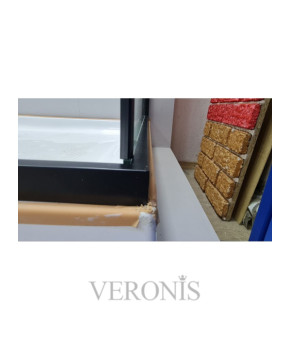 Душевая кабина без поддона VERONIS KN-16-10 black 100х80х190 см