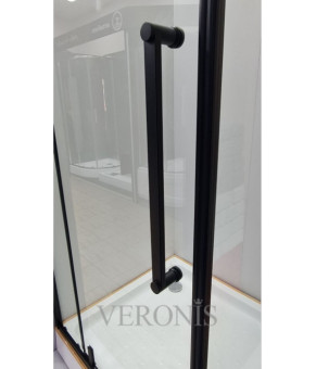 Душевая кабина без поддона VERONIS KN-16-10 black 100х80х190 см