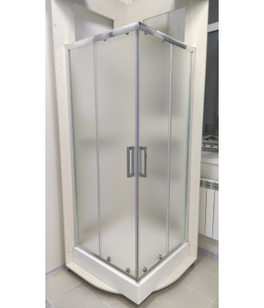 Душевая кабина Veronis 100х100х195 KNS-100 XL матове скло без піддону