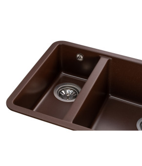 Мойка GRANADO Under top double Marron 800мм (gr3406)