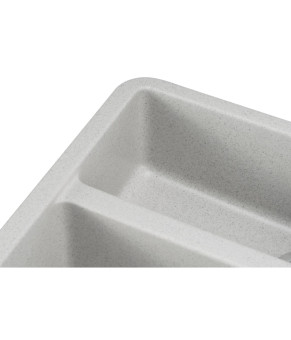 Кухонная мойка GRANADO Under top double Gris 800мм (gr3408)