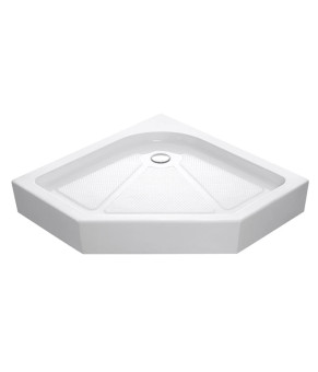 Душовий піддон Dusel D402R п'ятикутний 100х100х15 740211