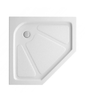 Душовий піддон Dusel D402R п'ятикутний 100х100х15 740211